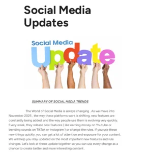 Anuja Gokul Blog work- Social media updates